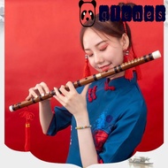 GLENES Chinese Flute, Key C D E F G Chinese Traditional Flute, Ethnic Instrument Professional Bamboo