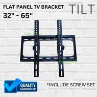 [LOWEST PRICE] Universal Adjustable Tilt LCD/ LED TV Bracket Wall Mount for 32 - 65 inch Tilt 15° up down High quality
