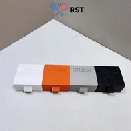 RunSabailTWO 1Pcs CR2450/LR44 Button Battery Storage Case Organizer 10/20 Grids CR2032 Button Batter