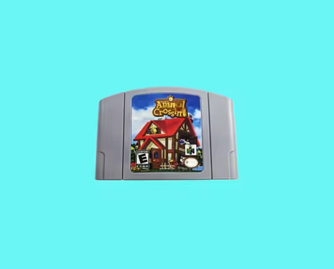 Ani-malCros USA Version Video Game Card 64 Bit Games Cartridge NTSC Consoles