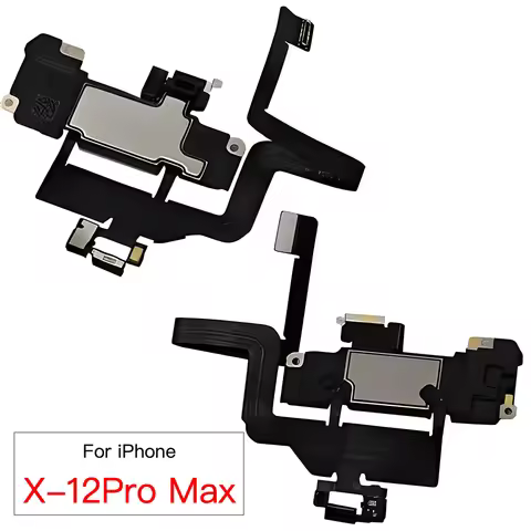 Ear Speaker With Light Sensor Flex Cable Replacement For iPhone X XR XS 11 12 Mini Pro Max Earpiece 