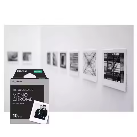 Original Instant Films Fujifilm Instax Square Film White Edge Photo Paper for Fujifilm SQ40 SQ10 SQ6