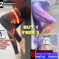 MAEVE 980D DAY HIGH COMPRESSION SLIMMING LEGGINGS PANTS SIMILAR FUNCTIONS TO AULORA KODENSHI & THERA