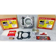 Block BRT CASTING IRONG PISTON FORGING 63 MM KLX/DTRACKER 150