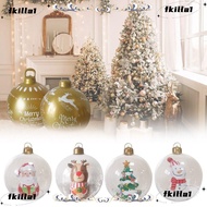 FKILA Inflatable Balloons, 60cm Decoration Christmas Ball, Giant Giant DIY without Light Venue Layou