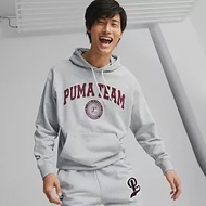 PUMA 流行系列Puma T長厚 男連帽T恤-53917004 XS 灰