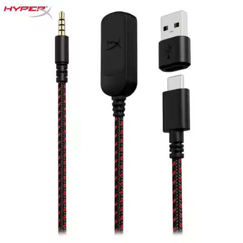 Original Sound Card For HYPERX Cloud 3 DTS sound effect Type C USB interface Computer 7.1FPS listeni