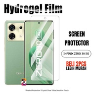 Anti-Scratch Hydrogel Infinix Zero 30 5G Full Screen Not Tempered Glass