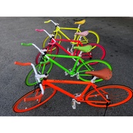 BASIKAL FIXIE 700C ALLOY OSCAR (Fixie Bike 700C Alloy Frame)