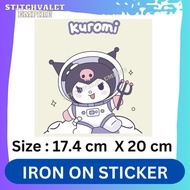 ST 248 [LOCAL SELLER] heat transfer sticker/ Iron on sticker/ stiker baju mudah/ easy DIY sticker