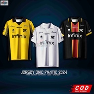 Latest Premium 2025 Onic Fnatic Jersey T-Shirt, Free to Put Name and Back Number