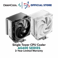 DEEPCOOL AG600 SINGLE TOWER CUP AIR COOLER - BLACK / WHITE