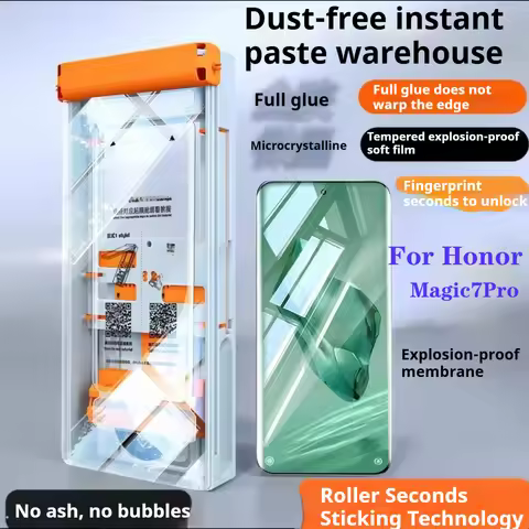 Magic7Pro Roller Second Stickers Magic7Pro Curved Screen Protector For Honor Magic 7Pro Ceramic Film