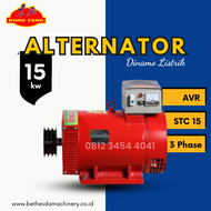 Alternator Dongfeng STC 15 AVR Dinamo 15 kw 380V