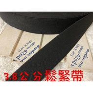 Cheap Zone~H5) Black 3.8cm Elastic Band 999cm Sell Feedback~Thick (900cm)~Good Elasticity