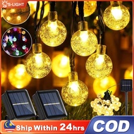 Solar Light LED Lamp String Indoor Outdoor Fairy Wedding Christmas Curtain Lights Fairy Twinkle Stri
