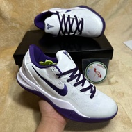 KOBE 8_ court purple W/FREE socks and paper bag