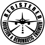 Aviation and Aeronautic Engineer Diecut Decal Sticker Waterproof
