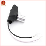[LSG1] 220V 3A Silver Tone Table Lamp Full Range Dimmer Rotary Switch 2 Way [SG]