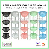 Baking Panda Round Multipurpose Rack Small /Rak Barang Serbaguna Kecil/ Kitchen Rack / Rak Bawang/Ra