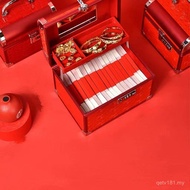 Ready Stock Large Capacity Material Jewelry Storage Box Box Jewelry Dresser Wedding New Style Jewelr