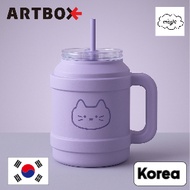 Big Handle Tumbler with Cat Design 1.4L (Korea Artbox Original)