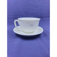 Latte Coffee Cup 300mL Cup and Saucer SET 2pcs