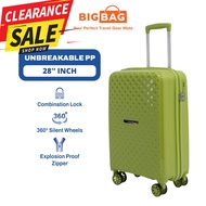 BIG BAG Nomad 28" (PP) Polypropylene Luggage 28 Inch Unbreakable Luggage Bag Travel 28 Inch Suitcase