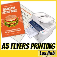 A5 Flyer Printing 128GSM Glossy Art Paper | Flyers Printing Services