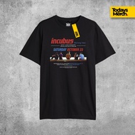 Incubus Morning View Live Cotton 30's Band T-Shirt Todays Merch