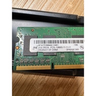 Original Version DDR3 2GB 1Rx16 PC3-12800 Laptop RAM Memory