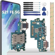 YHX-OU 6.4 Inch Charging Socket for Samsung Galaxy S21 FE 5G SM-G990B SM-G990U SM-G990W SM-G990E Doc