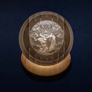 光影紙雕夜燈-原神申鶴精緻款