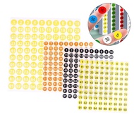 Sgmy 5 Sheets Number Stiers 1-100 Label Number Stier For Diy Craft Nail Polish Glue Bottle Scrapbook
