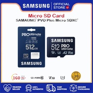 Samsung PRO Ultimate MicroSDXC Card 128GB 256GB 512GB 1TB Up to 200MB/s A2 U3 V30 for 8K/4K Video DS