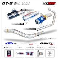 Racing exhaust for CBR 150R, R15, CB150R, GSX R150, Full system type GT-5 series