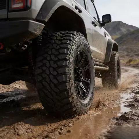 Mud Off-Road Light Truck Radial Tire LT235/75R15 104/101Q Load Range C LRC 6-Ply BSW Black Side Wall