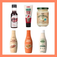 Korean Vegan Sauce Collection Plant-Based Gourmet Sauces (6 Types: Buldak, Gochujang, Chipotle, Garl