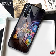 HP Latest Realme 7 - 7 Pro Case - 2D Glossy Hardcase - Glass Case - Protective Phone Case Latesthp 2