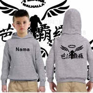 jaket hoodie anak/hoodie anak logo tokyo revebgers valhalla custom