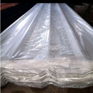 Spandek Bening 5 Meter x 1.2 MM / Atap Spandek Bening / Atap Spandek