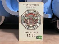 良品空卡 JR東日本suica 西瓜卡 東京車站100周年限定