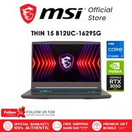 【2024】 MSI Laptop Thin 15 B12UC-1629SG Gaming Laptop / Intel i7-12650H / RTX3050 / 15.6" FHD 144Hz / W11 / 2Y