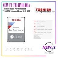 Toshiba X300 Performance Hard Drive Internal Hard Disk HDD 7200RPM 3.5inch for Desktop & PC ( 4TB / 