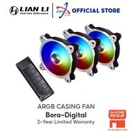 Lian Li Bora Digital-3R-A Bora Digital ARGB Casing Fan (3 x 120mm)