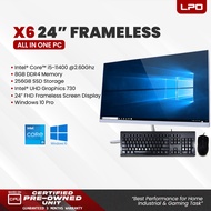 LPO Hailan X6 All in One PC Intel Core i5-11400 2.60Ghz 8GB DDR4 256GB SSD 24" FHD Frameless