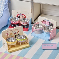 Hot Sale Pet Dopamine Adjustable Storage Rack Dog Snacks Storage Dining Table Cat Adjustable Dining 