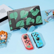 Transparent Case Nintendo Switch OLED Game Accessories Dock Pluggable Bracket Openable Console JoyCone Protector