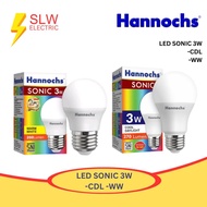 HANNOCHS SONIC LED BULB 3 WATT 3W - 3 WATT LED BULB LIGHT BULB