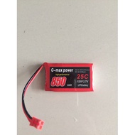G-MAX POWER HIGH PERFORMANCE 3.7V 850MAH 25C 1S
